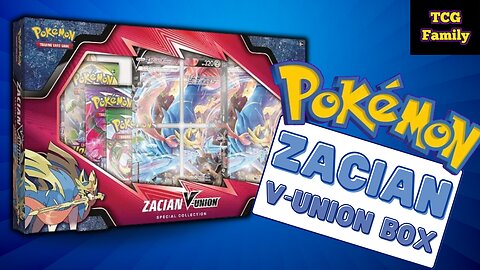 Zacian V-Union Special Collection Box Opening - Pokémon TCG