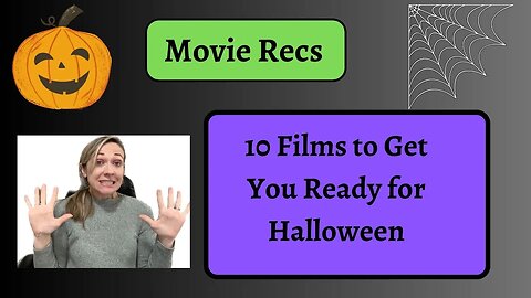 10 Movies to Get You Ready For Halloween 🎃