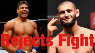 Khamzat Chimaev Rejects Paulo Costa Fight, Thiago Santos Joins The PFL, Todays MMA News