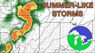 Summer-like Temperatures and Severe Weather Potential Next Week- Great Lakes Weather