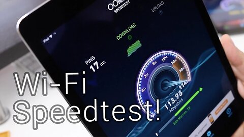 iPad Air 2 vs iPad Air vs iPad 3 Wi-Fi Speedtest