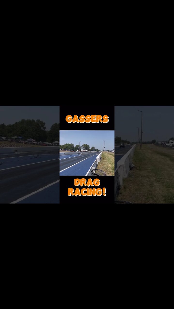 Nostalgia Gassers Drag Racing! #shorts
