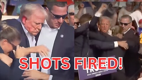 WATCH_ SHOTS FIRED at Butler Rally! Trump's Reaction IS EPIC!!!