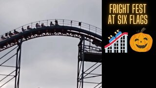Rennell Reed Adventures: A Day at Six Flags New England - Fright Fest 2022