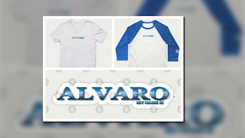 ALVARO. MY NAME IS ALVARO. SAMER BRASIL (TEEPUBLIC)