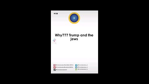 #158 why? Trump and the Jews