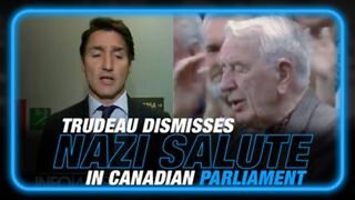 Trudeau Dismisses Nazi Salute in Parliament, Condemns 'Russian Propaganda'