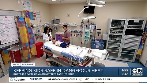 Signs, symptoms of heat illness in children and when to bring them to the emergency room