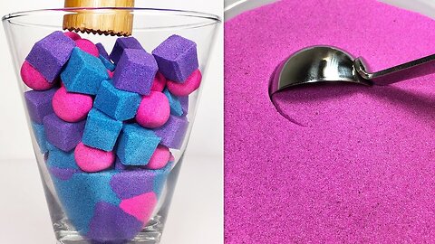 Very Satisfying and Relaxing Compilation kinetic sand