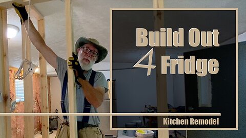 Build Cubby 4 Fridge - Mobile Home Remodel