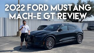 2022 Ford Mustang Mach-E GT Review - SUV Worthy Of The Mustang Logo?
