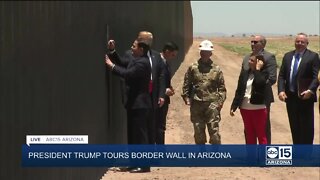 President Trump, Governor Ducey sign Arizona border wall