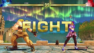 Street Fighter V - Alex vs Karin
