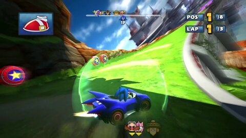 Sonic & Sega All-Stars Racing (PC) - Horror Cup (Expert)