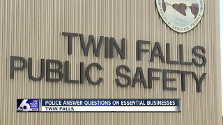 Twin Falls PD essential biz