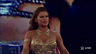 WWE2K23 Eve Torres Bad News U DLC Pack Entrance