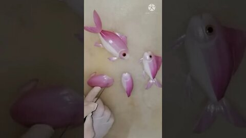 how to draw fish with onions #short #amazingvideo #globalAmazing