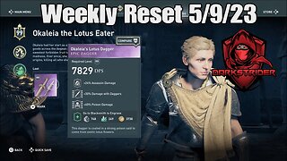 Assassin's Creed Odyssey- Weekly Reset 5/9/23