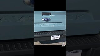 Ford Maverick tailgate lettering sneak peak #fordmaverick #truckmods