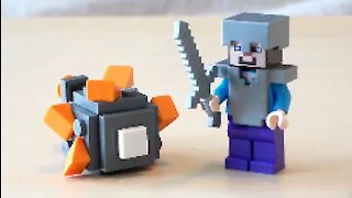 Lego Minecraft Guardian Tutorial