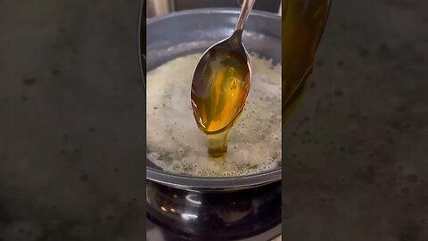 Salmon in honey butter