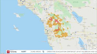 Power shutoffs in San Diego County due to fire danger
