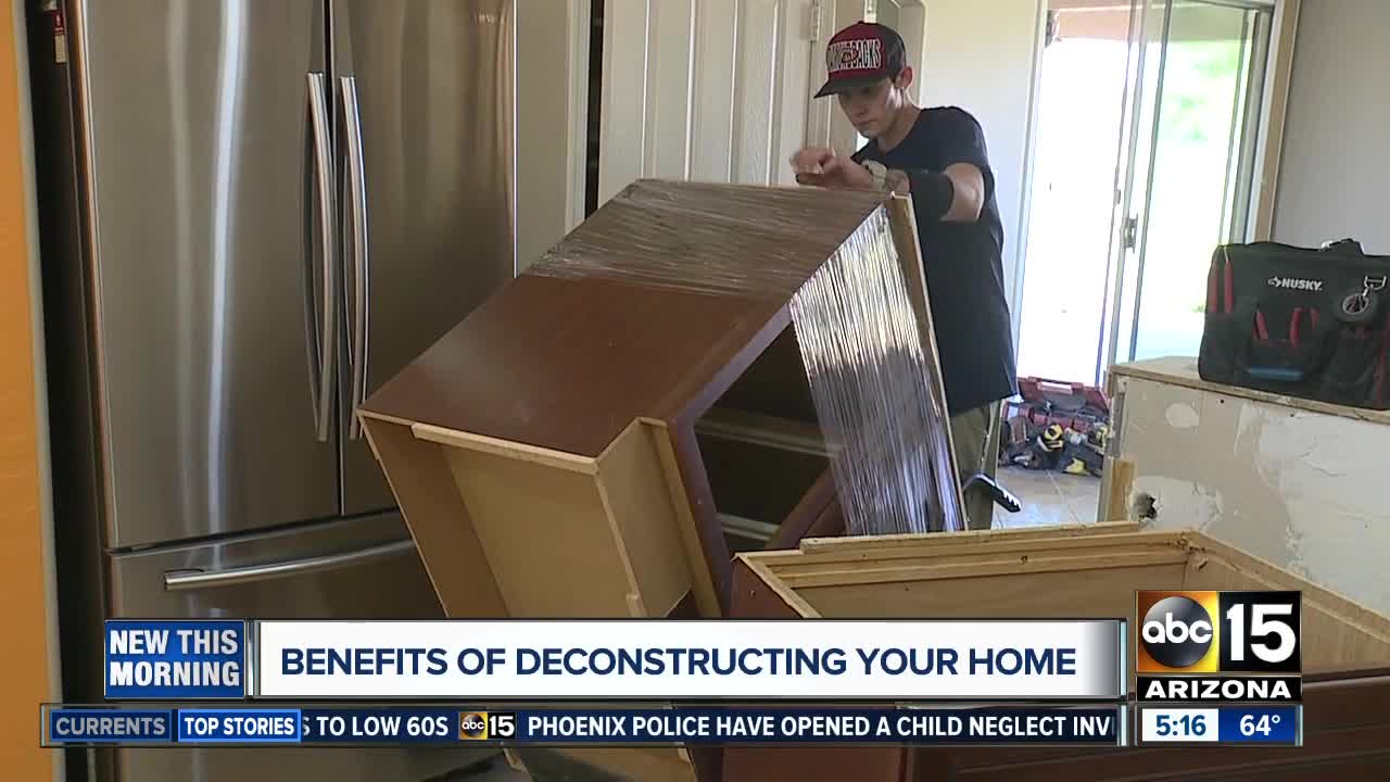 Benefits of deconstructing your home