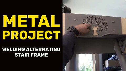 METAL PROJECT: Welding Alternating Stair Frame