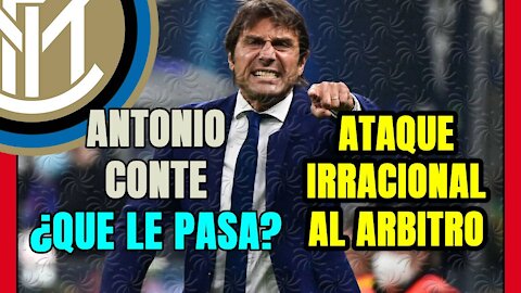 ANTONIO CONTE y la PEOR EXCUSA para explicar el POBRE juego del INTER!!!
