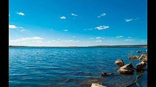 Lake Shore Waves for Deep Relaxation - Black Screen | Soothing Water Sounds to Calm Your Mind