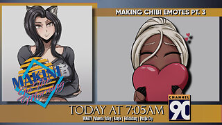 Making Chibi Emotes Part 3 | Makini in the Morning | Episode 87