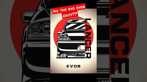 Did the Evo ever exist?? What do you think?? #car #racecars #evolution #funny #tiktok #shorts #evos