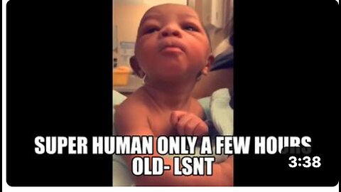 Super Human New Born Baby, Both Parents Vaccinated - LOOK WHAT HE CAN DO