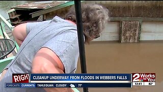 NEWSLOCAL NEWS Webbers Falls homeowners return to homes after devastating flooding