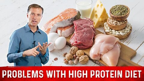 Problems with High Protein Diet – Dr. Berg on Atkins Diet