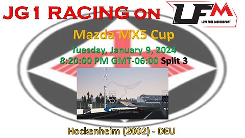 JG1 RACING on LFM - Mazda MX5 Cup- Hockenheim (2002) - DEU