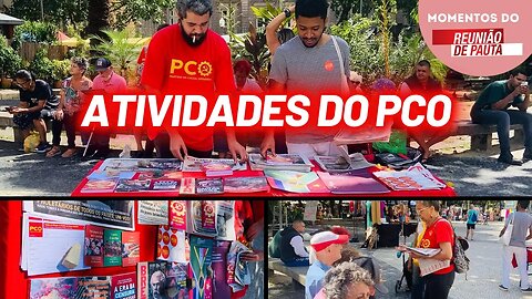 Atividades do PCO| Momentos do Reunião de Pauta