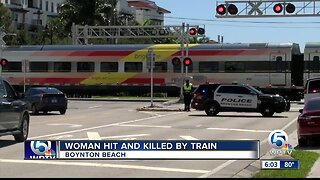 Female pedestrian struck and killed by Virgin Trains USA train in Boynton Beach