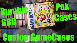 CustomGameCases New Gameboy Color Rumble Pak Cases