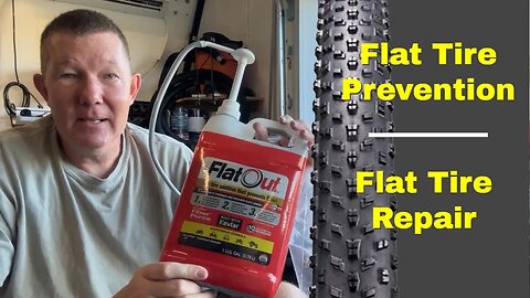 eBike Fat Tire | Flat Tire Repair With FLATOUT