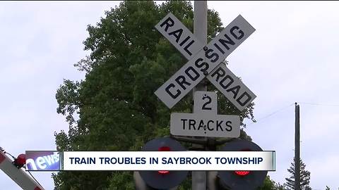 Residents in Ashtabula County still being held up by stopping trains