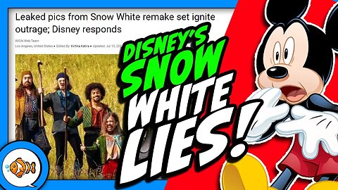 Disney's Snow WHITE LIE! Leaked Snow White 2024 Photo DAMAGE CONTROL!