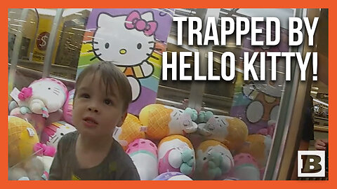Toddler Gets Trapped in Hello Kitty Claw Machine After Climbing Inside