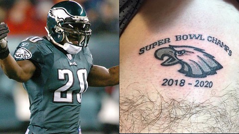 Eagles Fan Pretty Much CURSES the Team with Stupid Tattoo