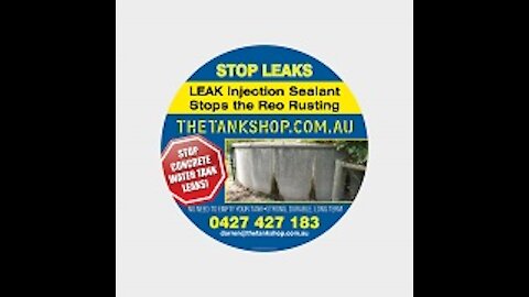 Leaking Concrete Tanks