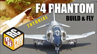 How to Make F-4 Phantom DIY RC Plane (Build & Fly)