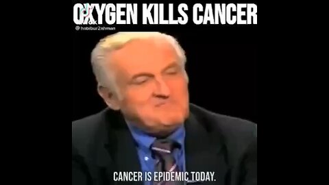 Oxygen Kills Cancer