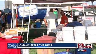 Omaha gets hit with hot temperatures