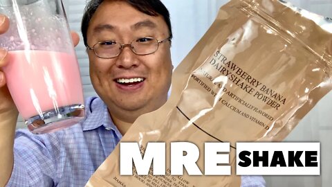 MRE Strawberry Banana Dairy Shake Review