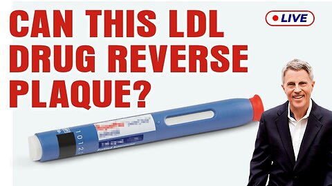 Can This LDL Drug Reverse Plaque? (LIVE)